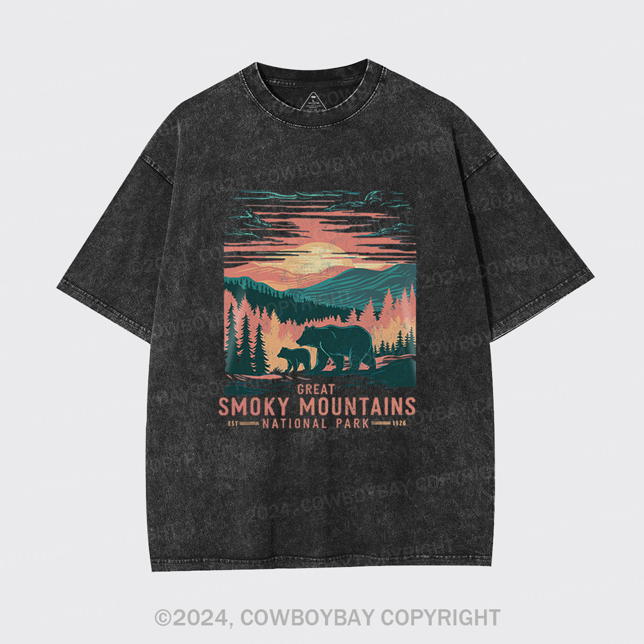 Tennessee Vacation Trip Garment-dye Tees