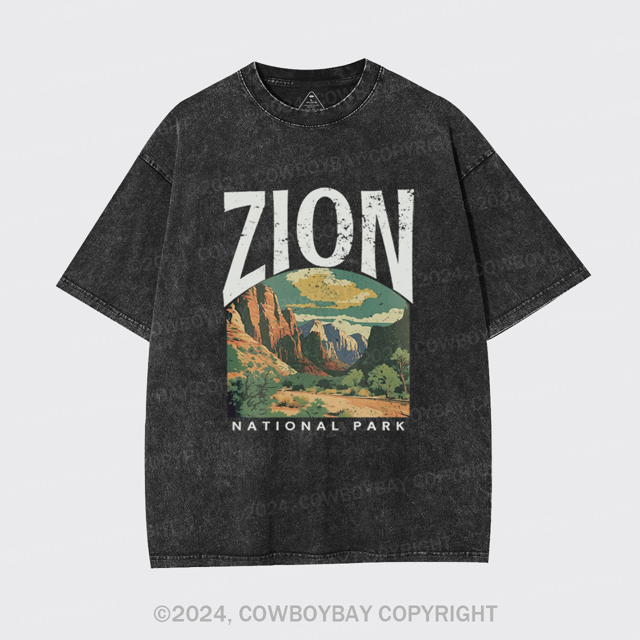 Zion National Park Garment-dye Tees