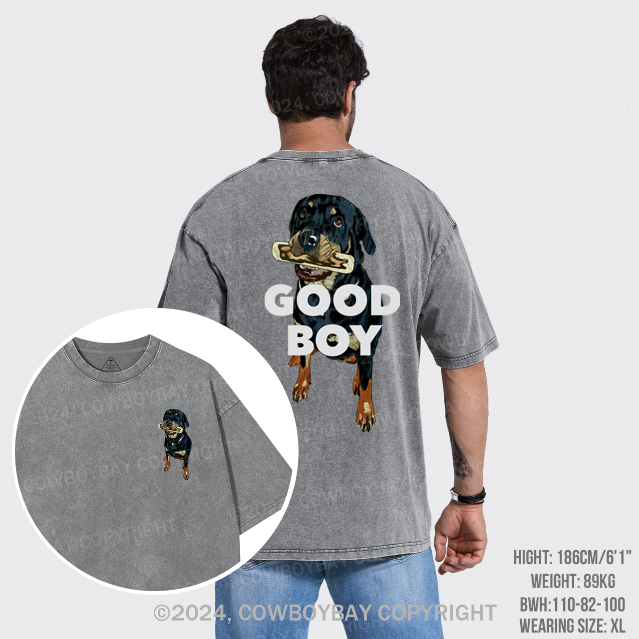 Good Boy Garment-dye Tees