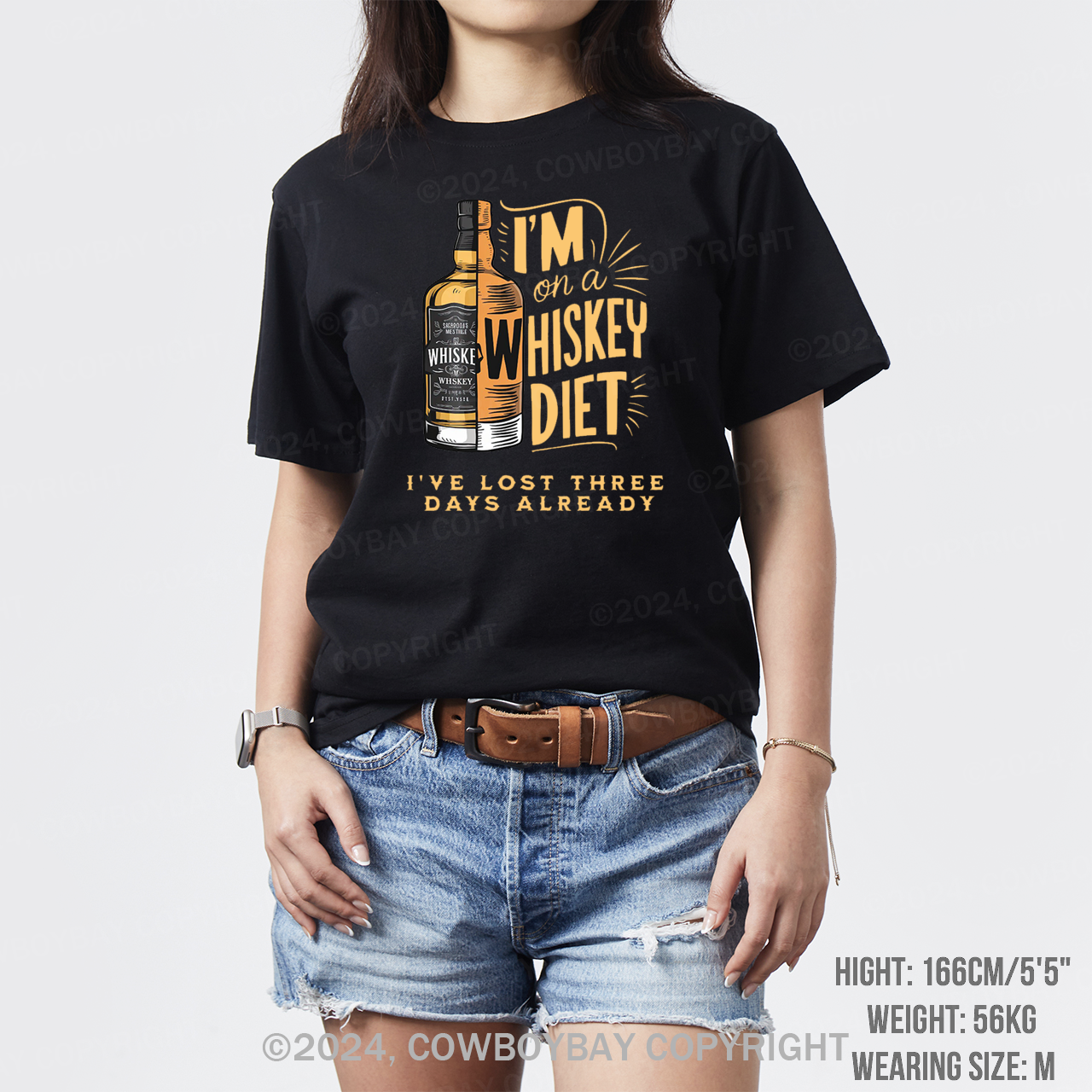 I'm On A Whiskey Diet T-Shirts
