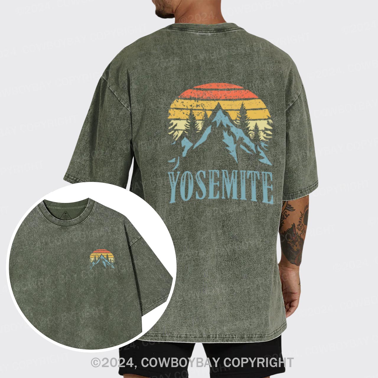 Yosemite Park Garment-dye Tees