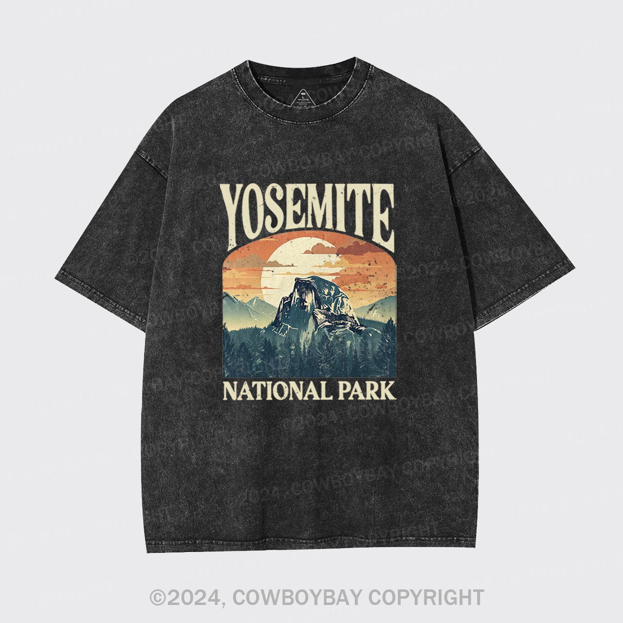 California Yosemite National Park Garment-dye Tees