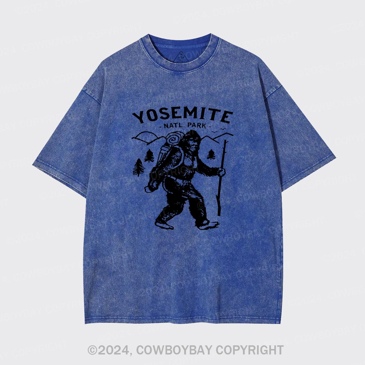Yosemite Natl Par Garment-dye Tees