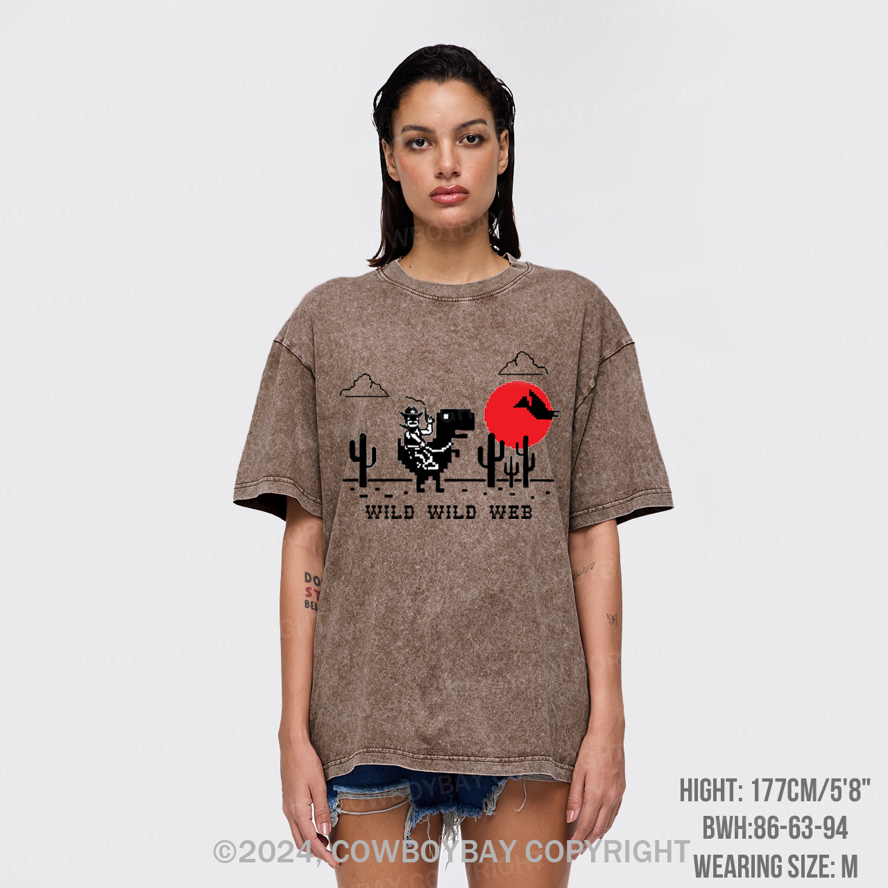 Wild Wild Web Garment-dye Tees