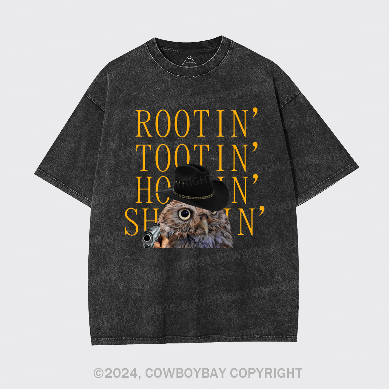 Rootin' Tootin' Hootin' Shootin' Garment-dye Tees
