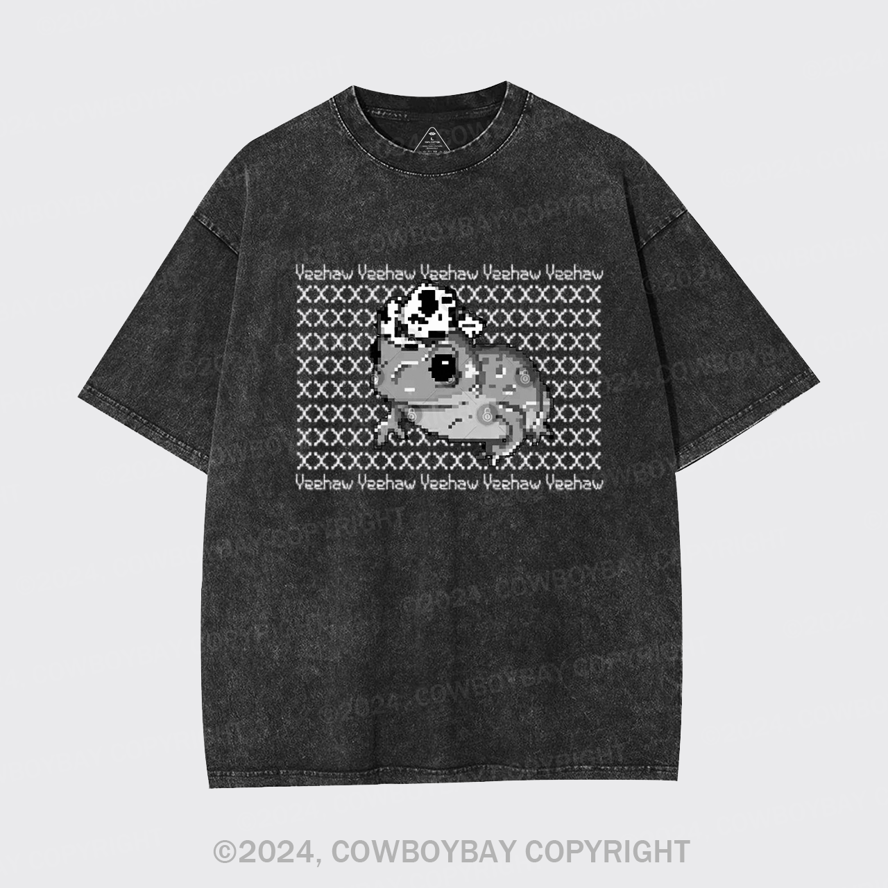 Yeehaw Frog Garment-dye Tees