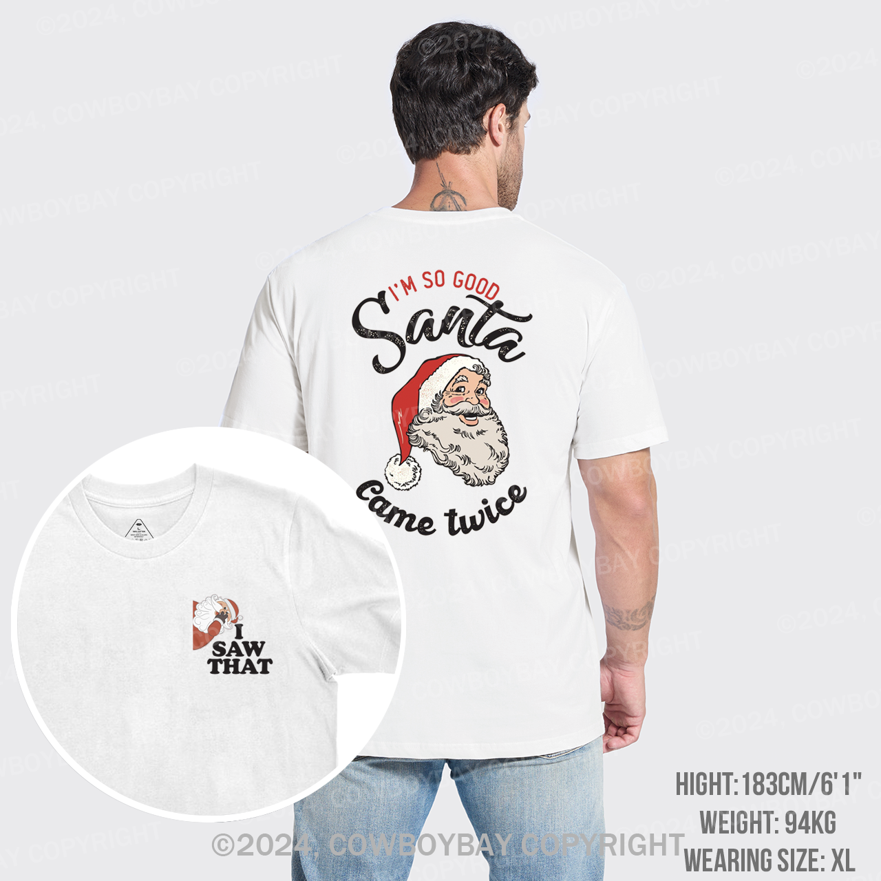 Angry Santa I Saw That T-Shirts