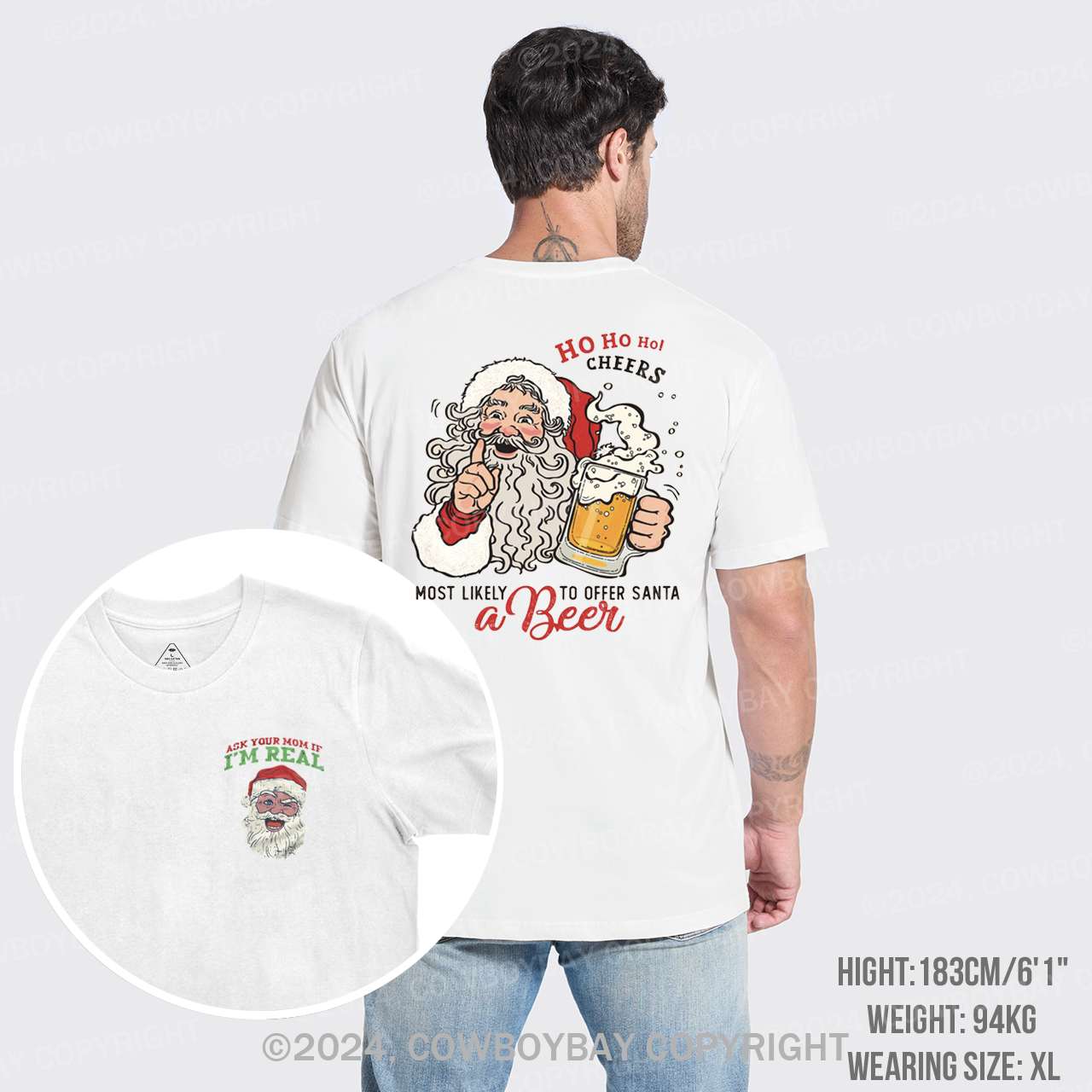 Most Likely To Offer Santa A Beer T-Shirts