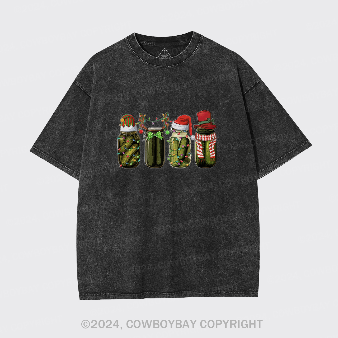 Christmas Pickle Garment-dye Tees
