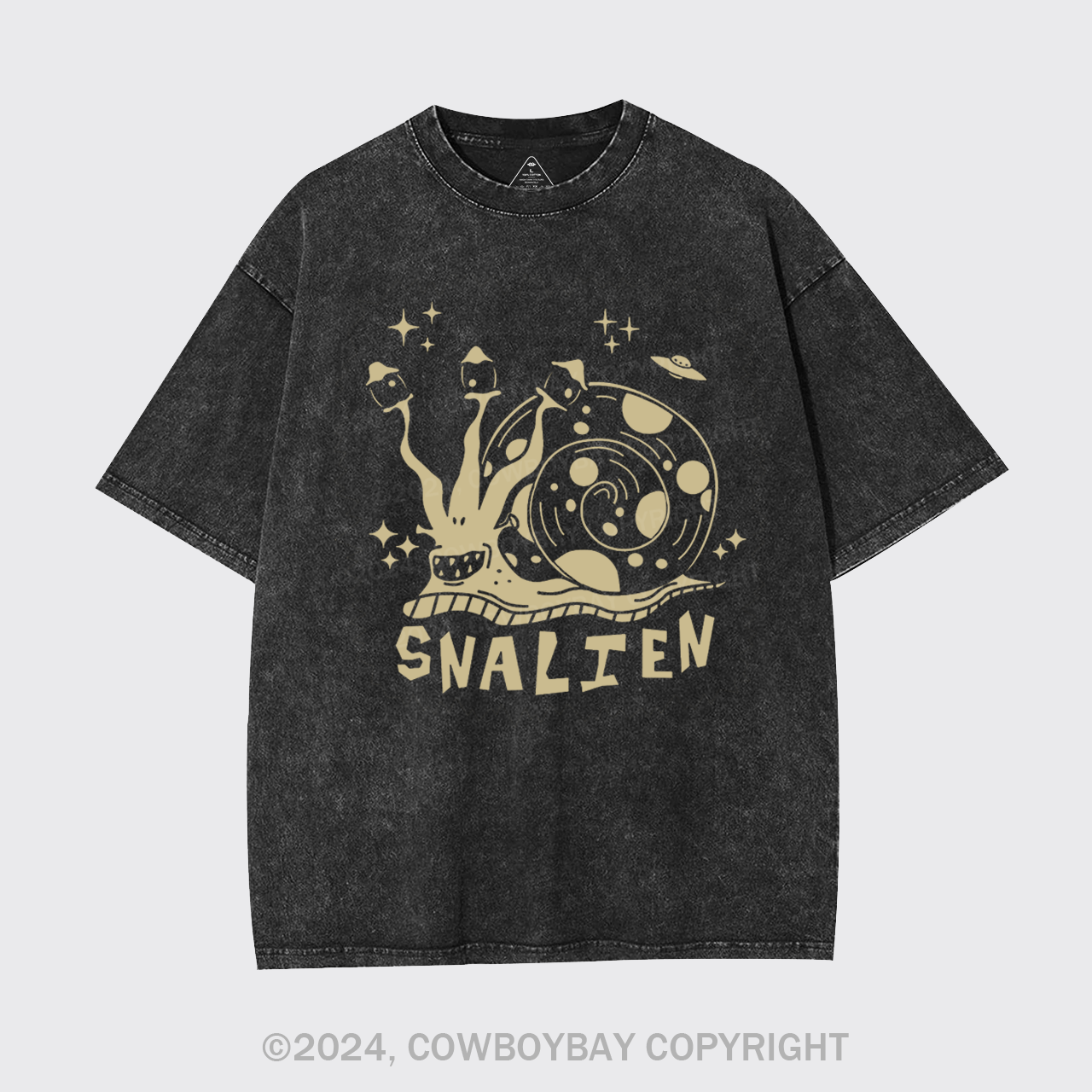 Alien Snail Garment-dye Tees
