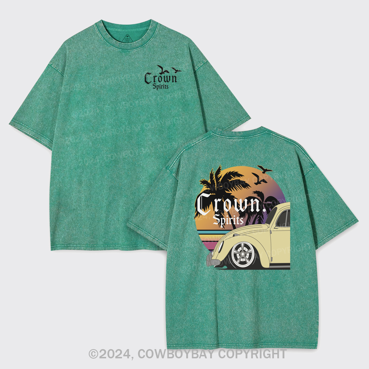 Beers With Hot Summer Garment-dye Tees