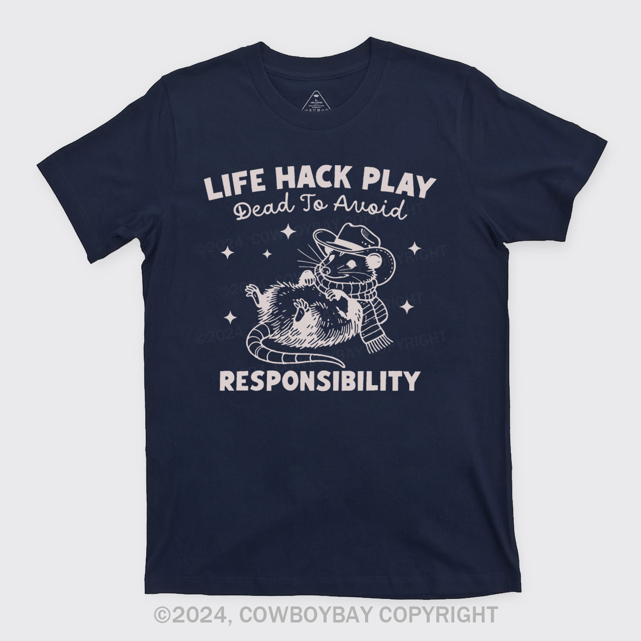 Life Hack Play Dead To Avoid Responsibility T-Shirts