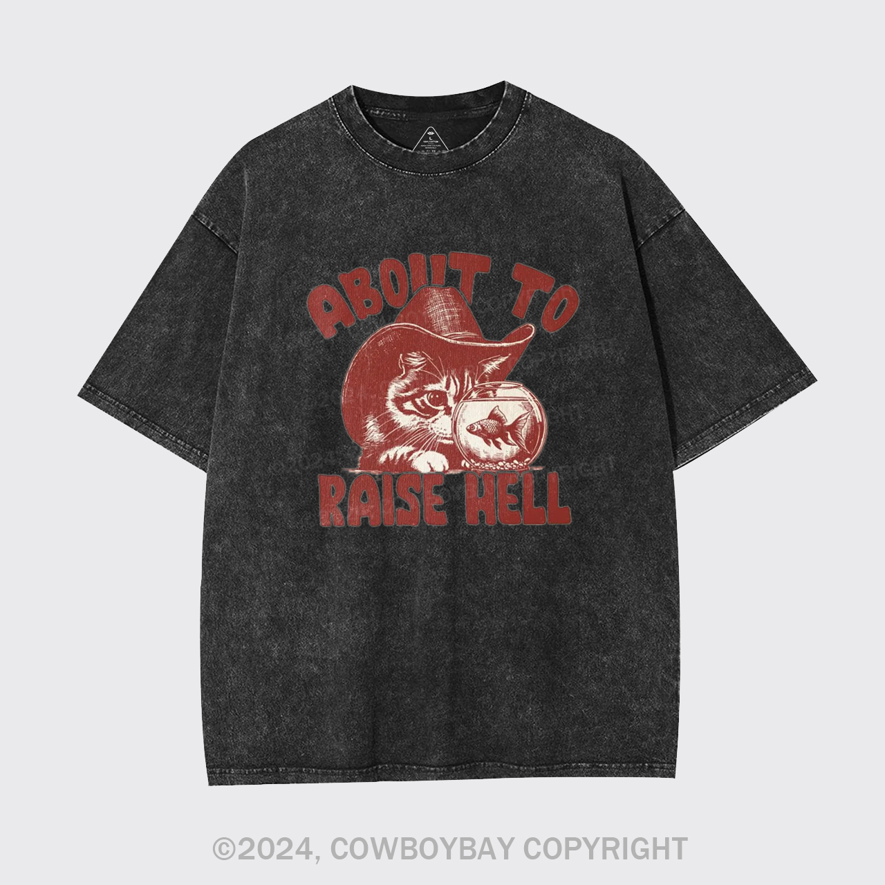 About To Raise Hell Garment-dye Tees