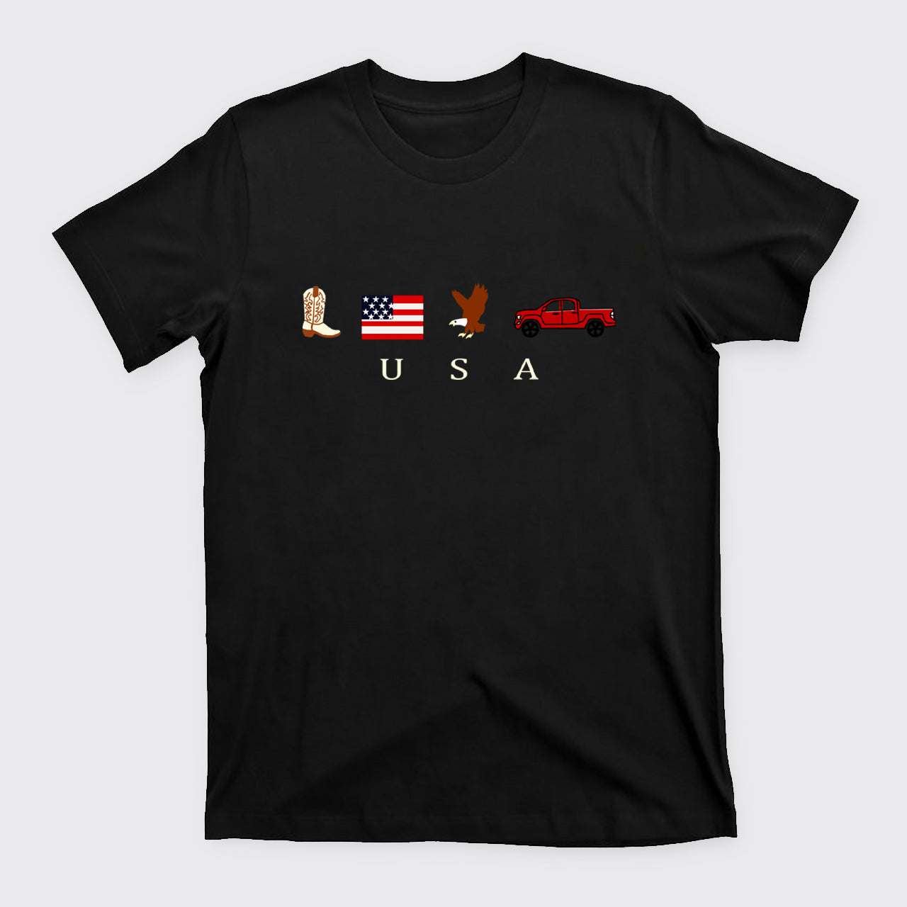 4th Of July-USA Icons T-Shirts