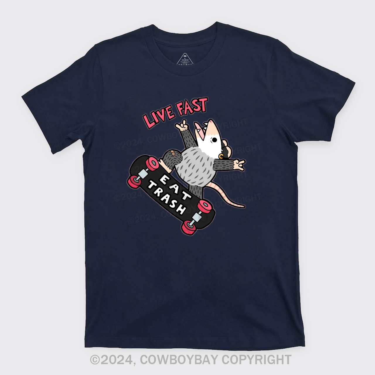 Live Fast Eat Trash T-Shirts