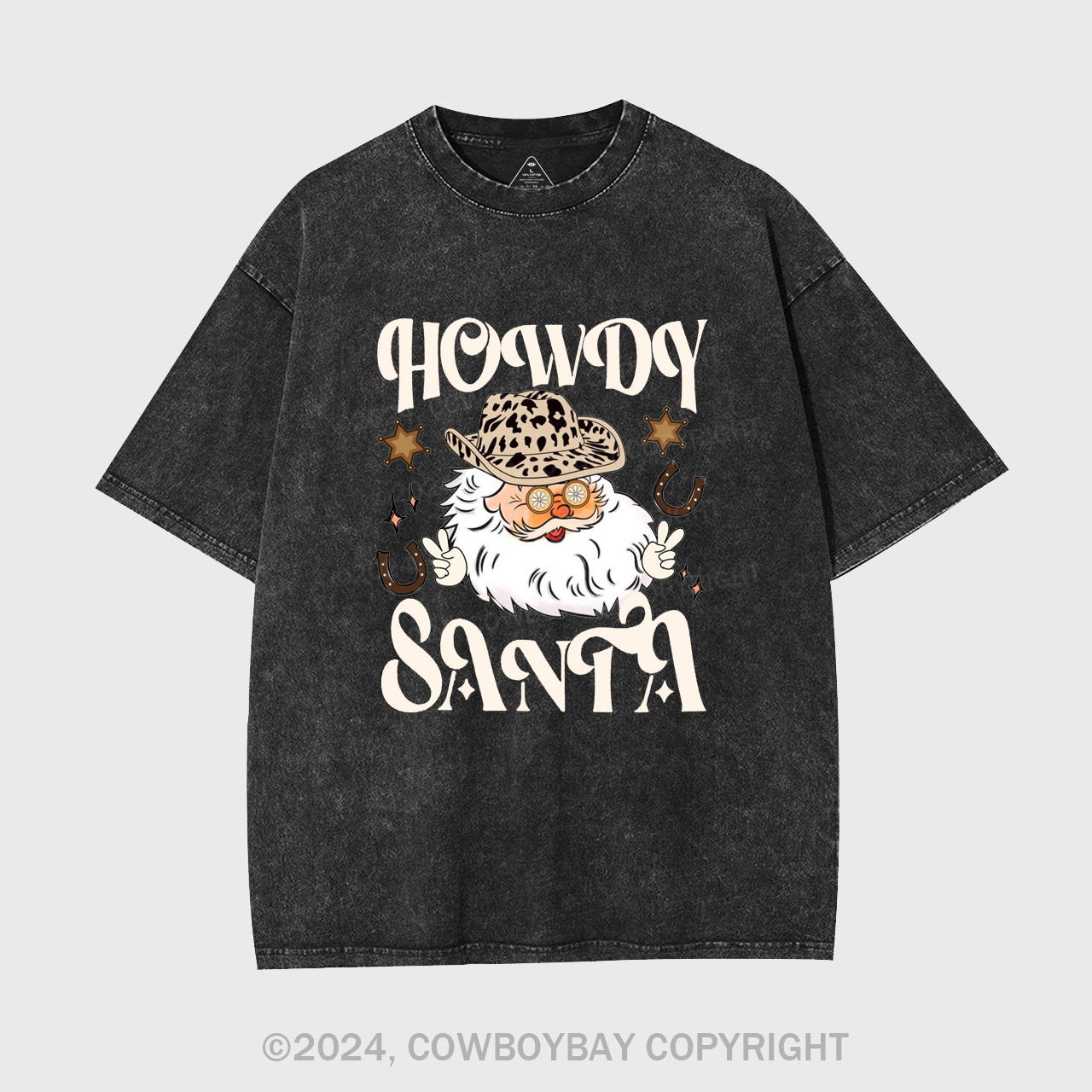 Howdy Santa Garment-dye Tees