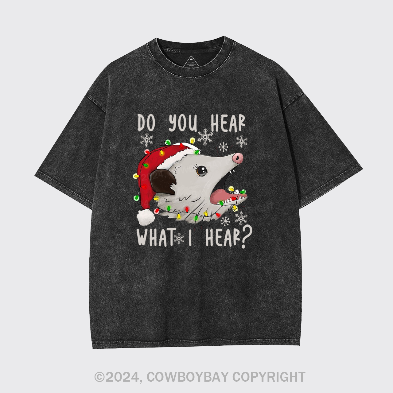 Do You Hear What I Hear Garment-dye Tees