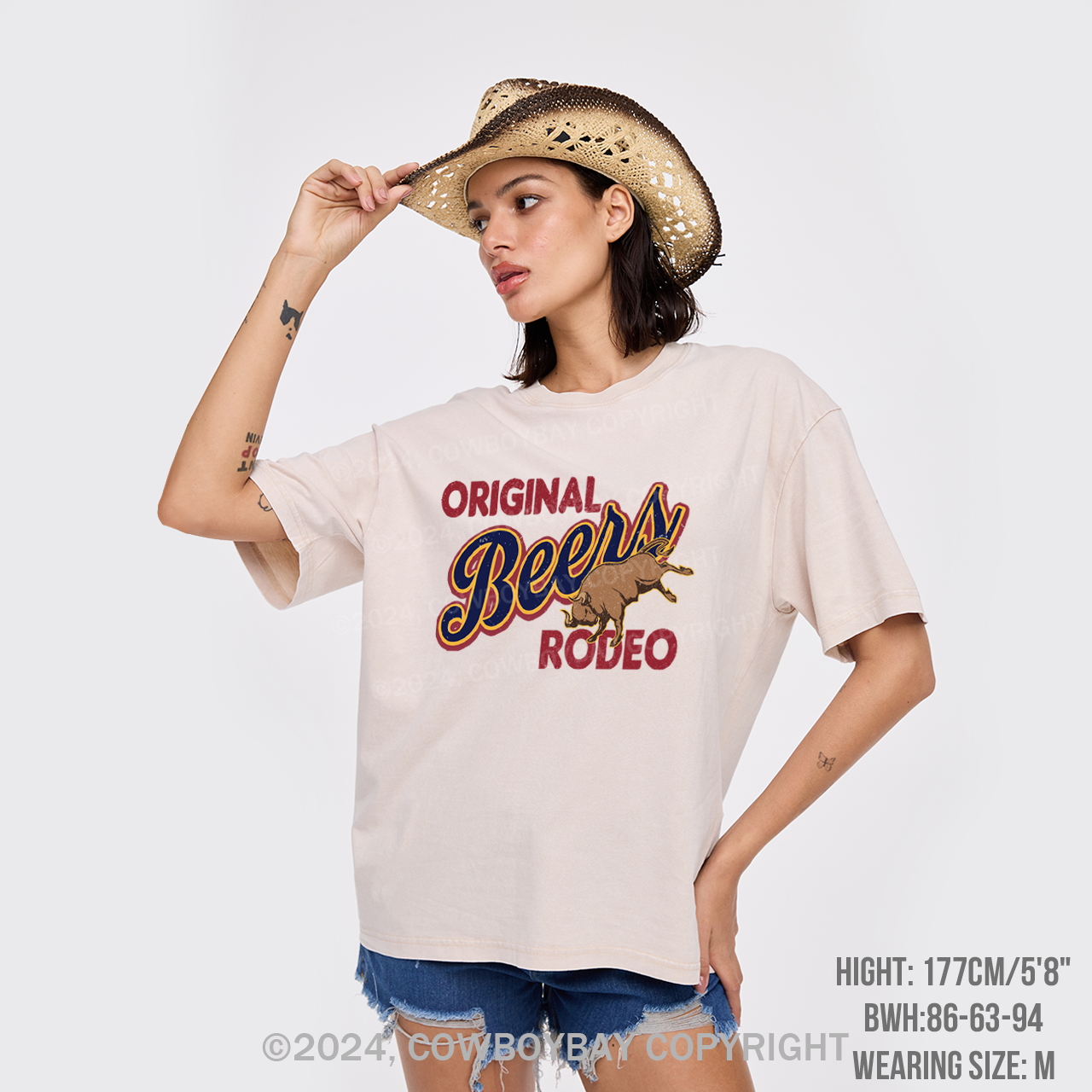 Rodeo And Beers Garment-dye Tees