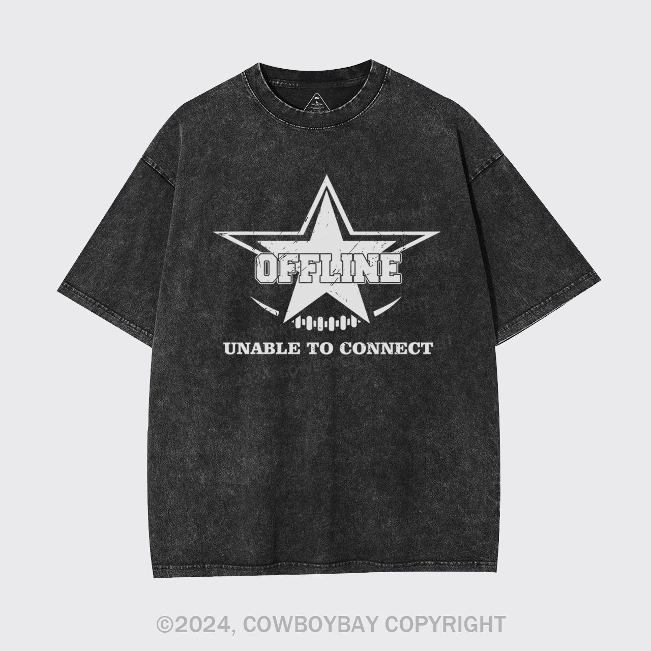 Unable To Connect Garment-dye Tees