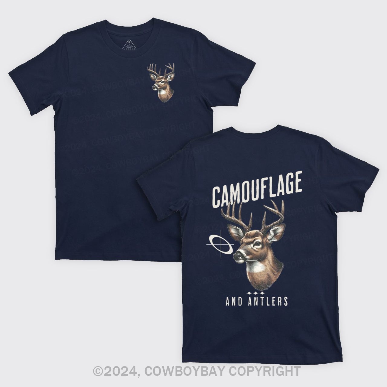 Camouflage Deer Hunting T-Shirts