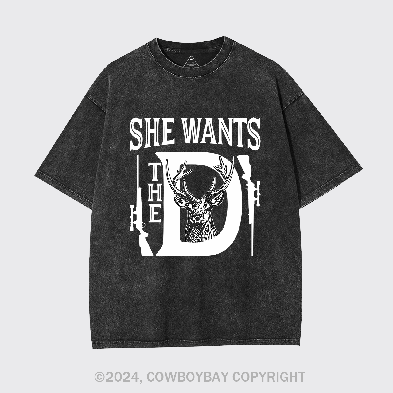 She Wants The D Garment-dye Tees