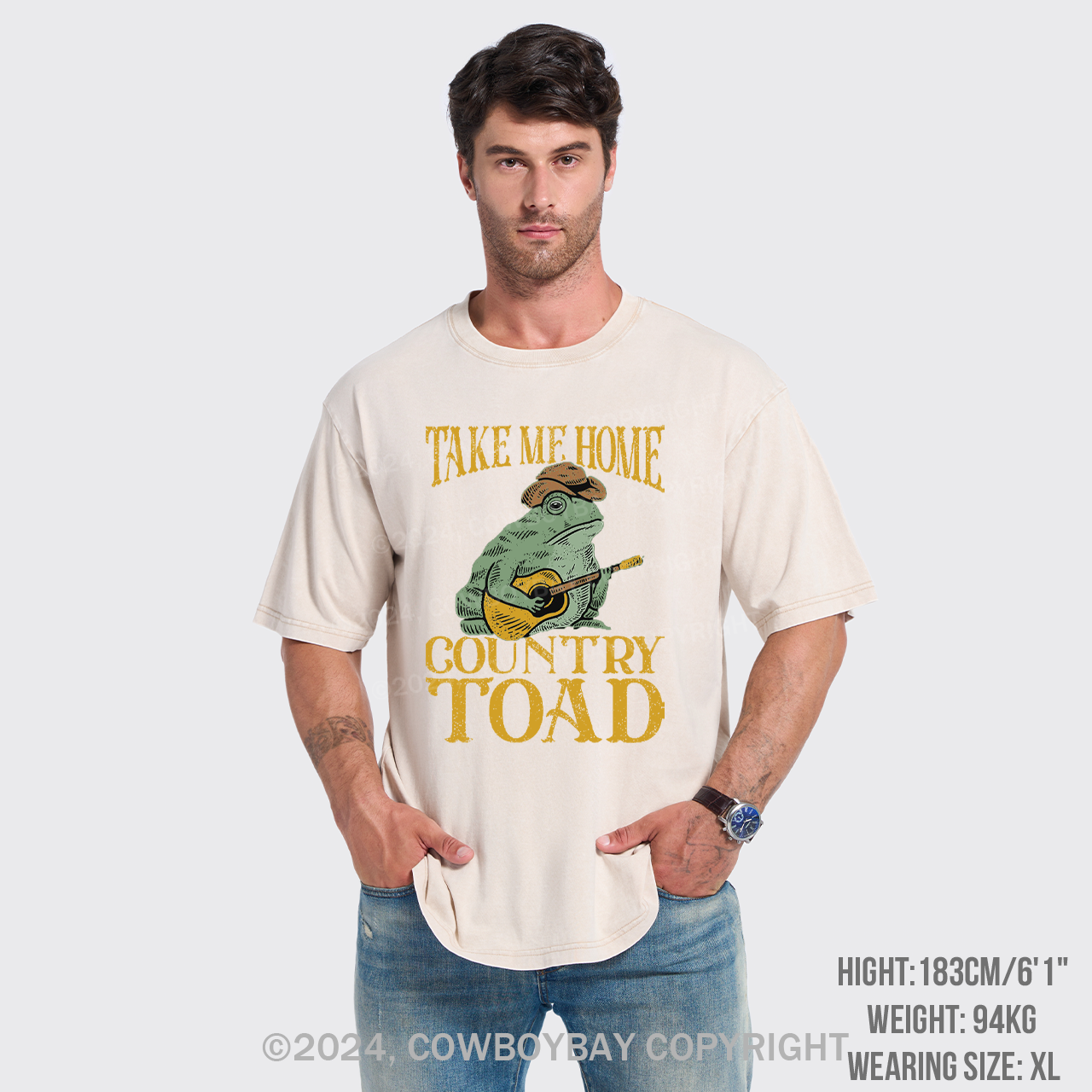 Take Me Home Country Toad Garment-dye Tees