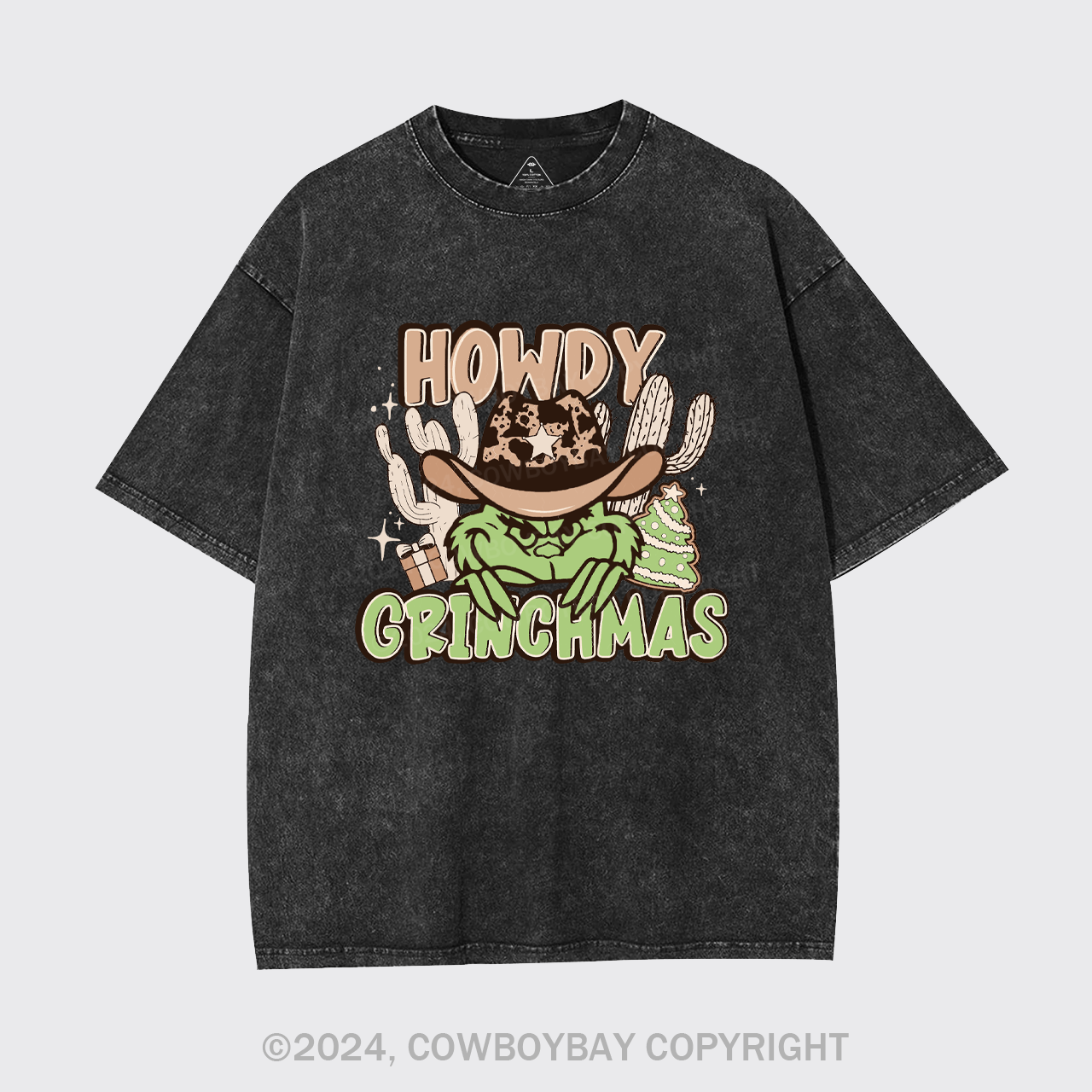 Howdy Christmas Garment-dye Tees