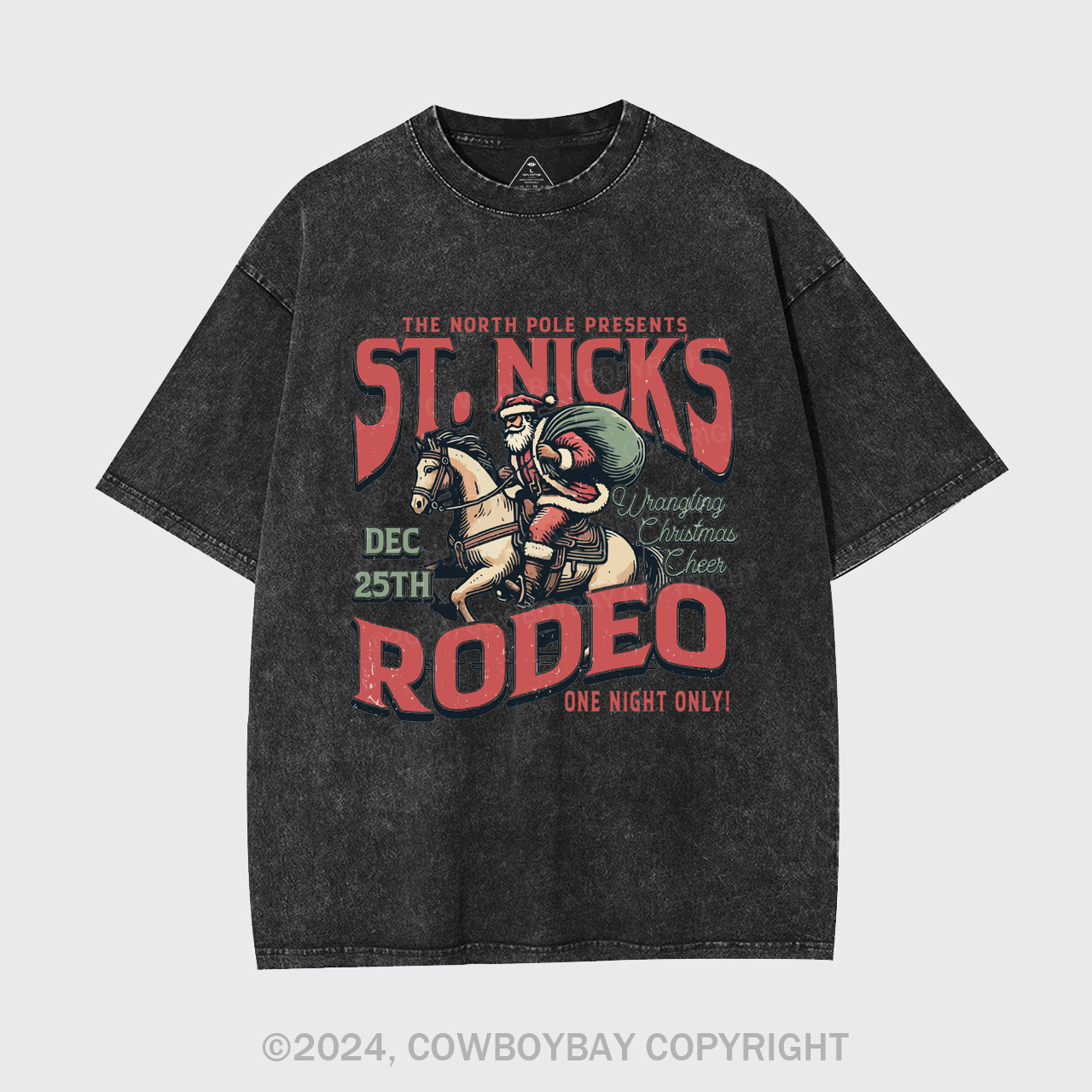 St, Nick's Rodeo Garment-dye Tees