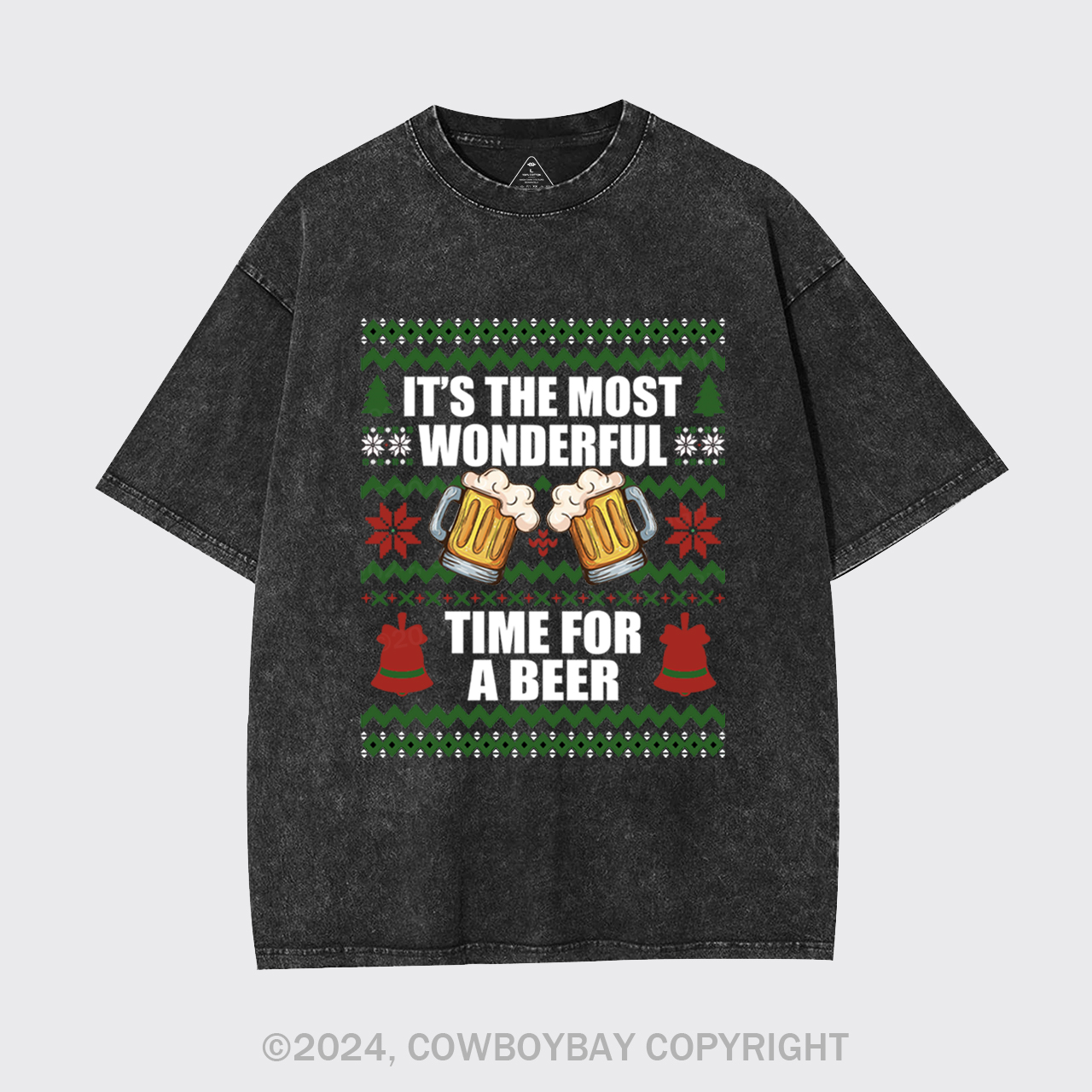 It's The Most Wonderful Time For A Beer Garment-dye Tees