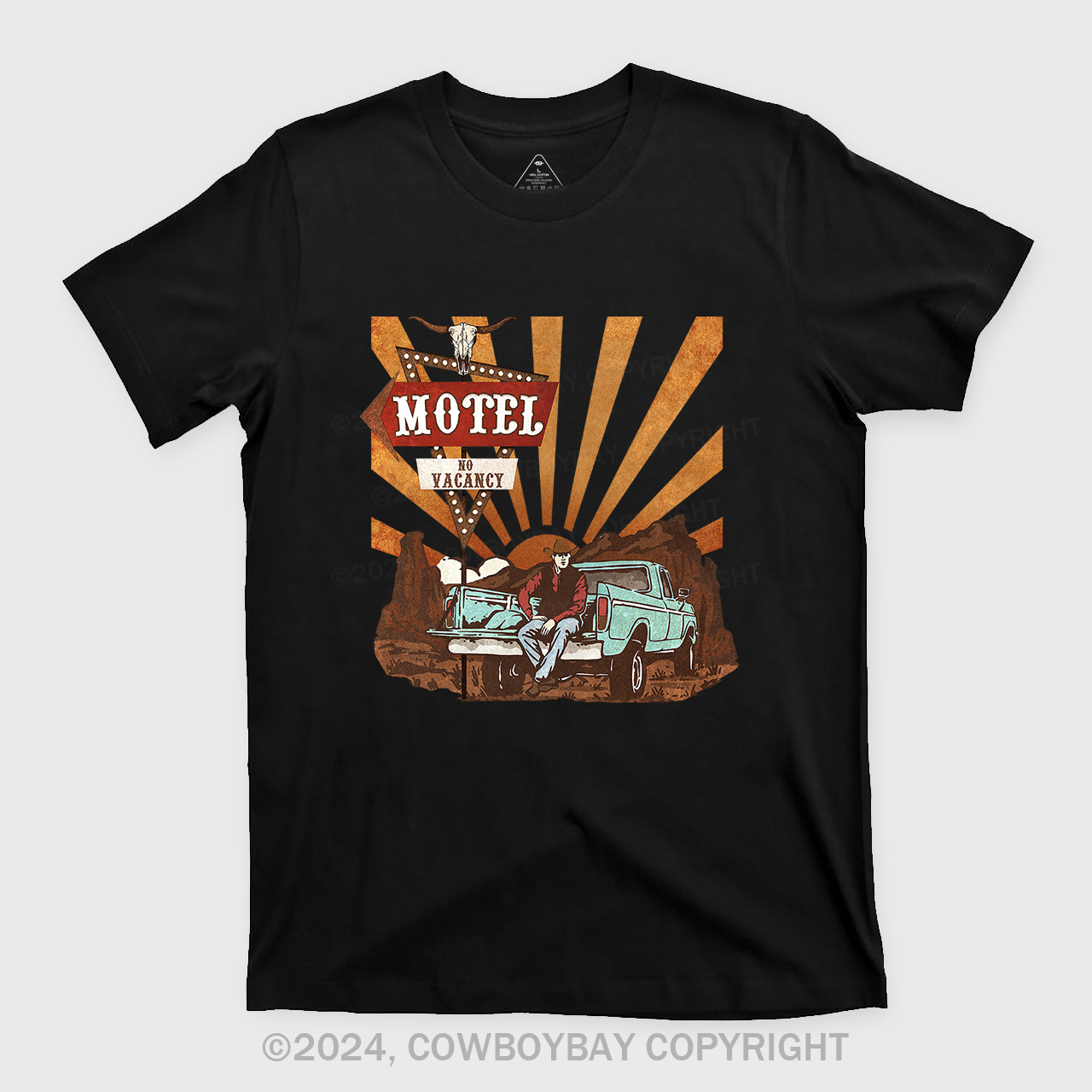 Cowboy Motel Desert Truck T-Shirts