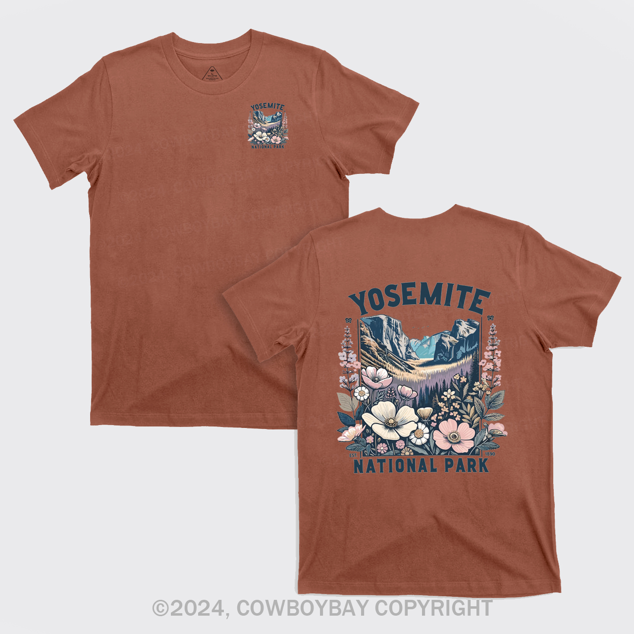 Yosemite National Park Wildflower T-Shirts