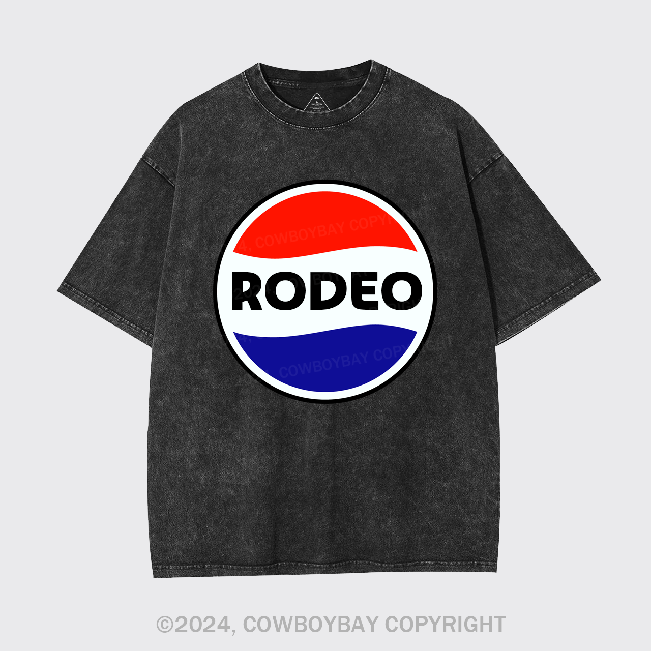 Funny Rodeo Garment-dye Tees