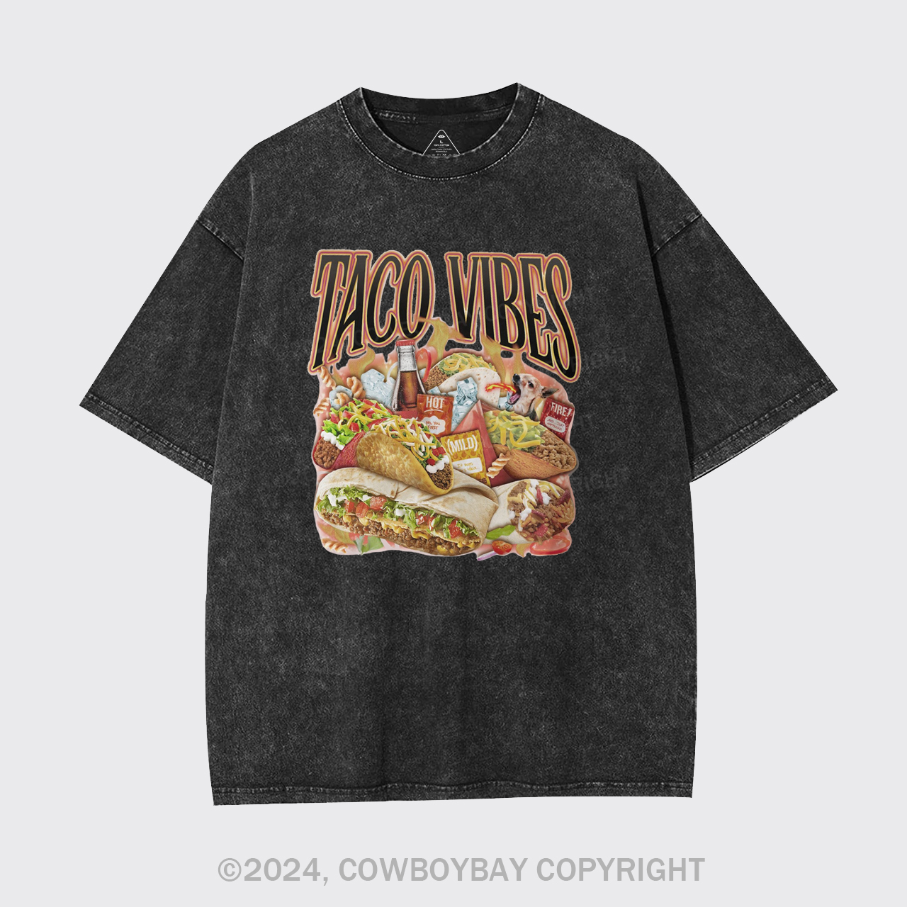 Taco Vibes Garment-dye Tees