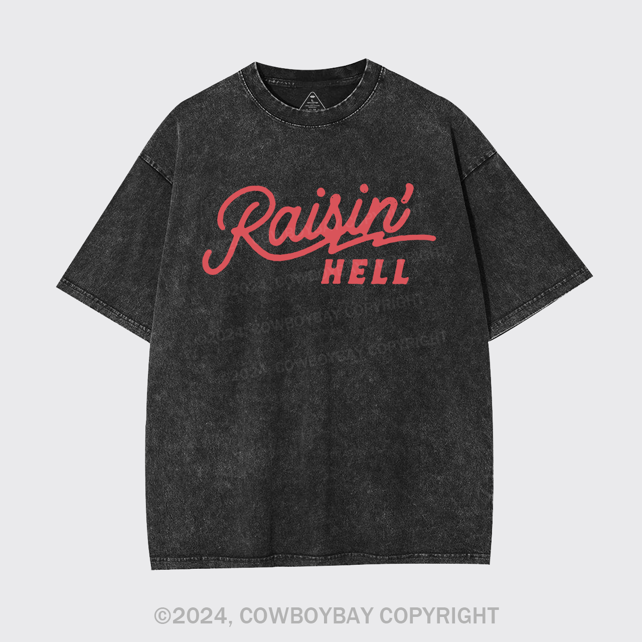 Raisin' Hell Funny & Humorous Garment-dye Tees