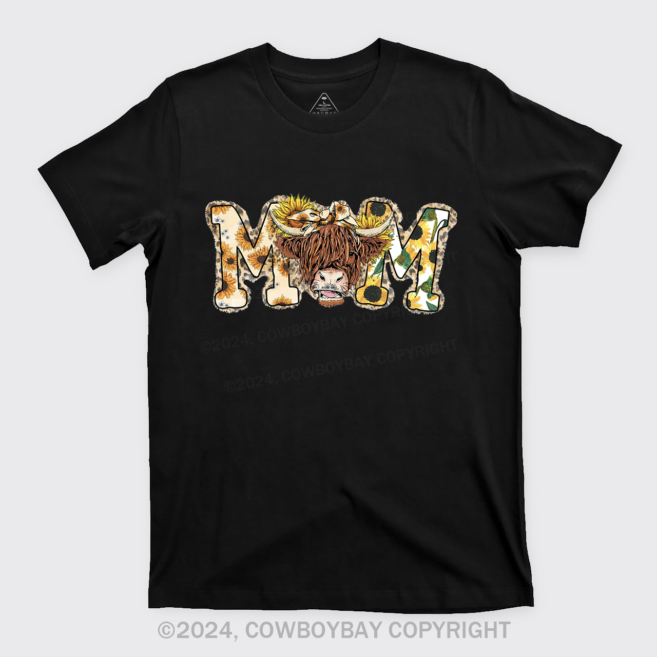 Mom Cow Western T-shirts
