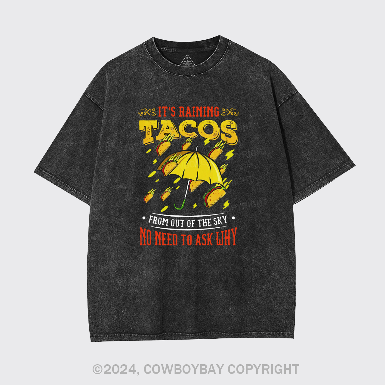 Its Raining Tacos Garment-dye Tees