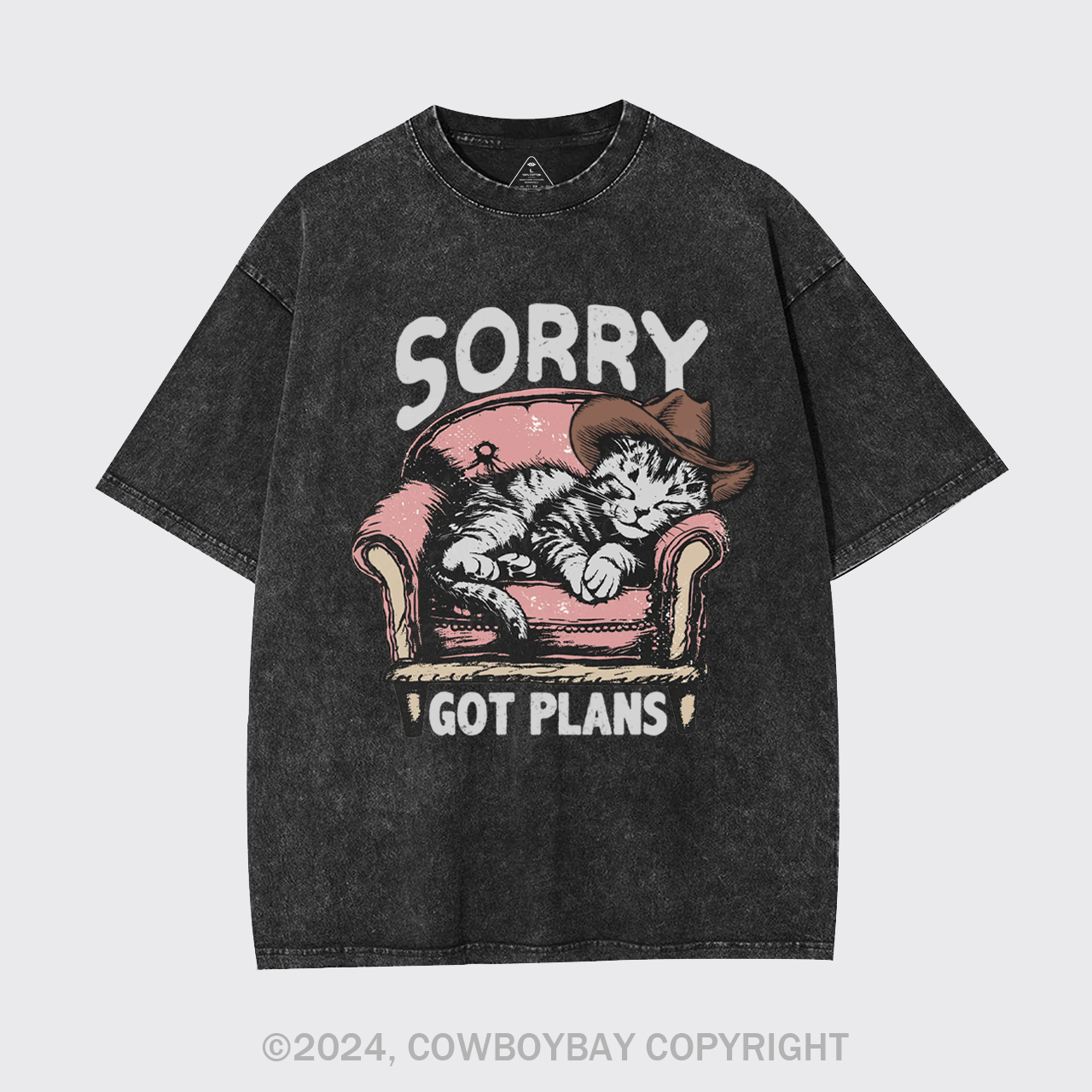 Sorry Got Plans Garment-dye Tees