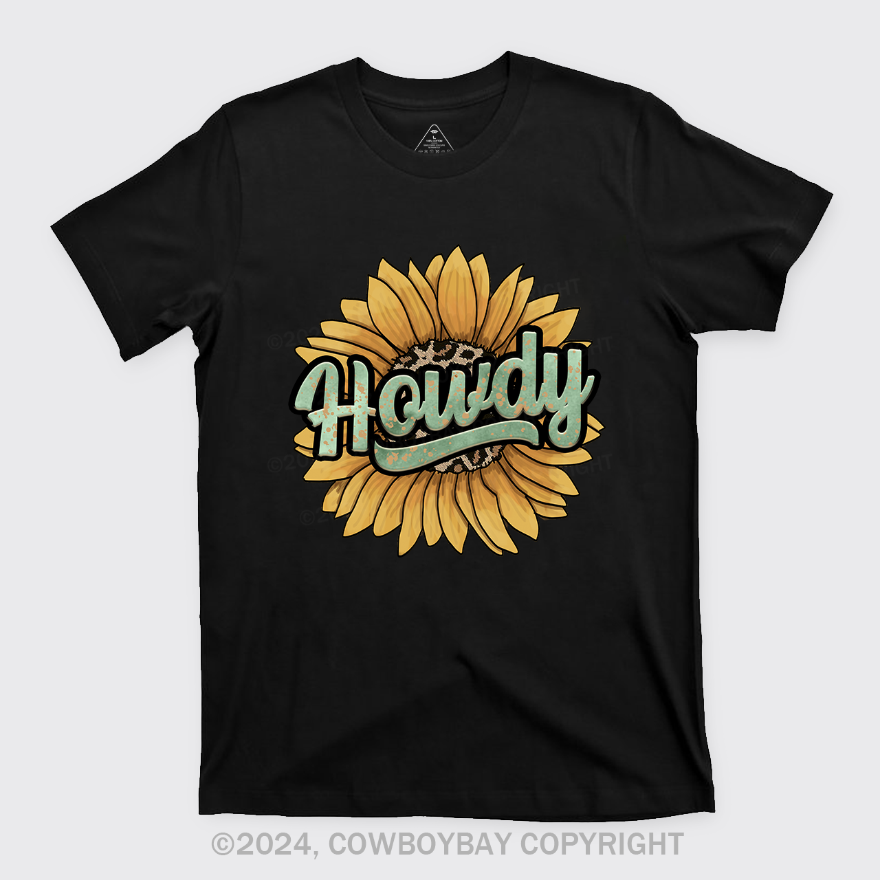 Howdy Sunflower Midwest Tees