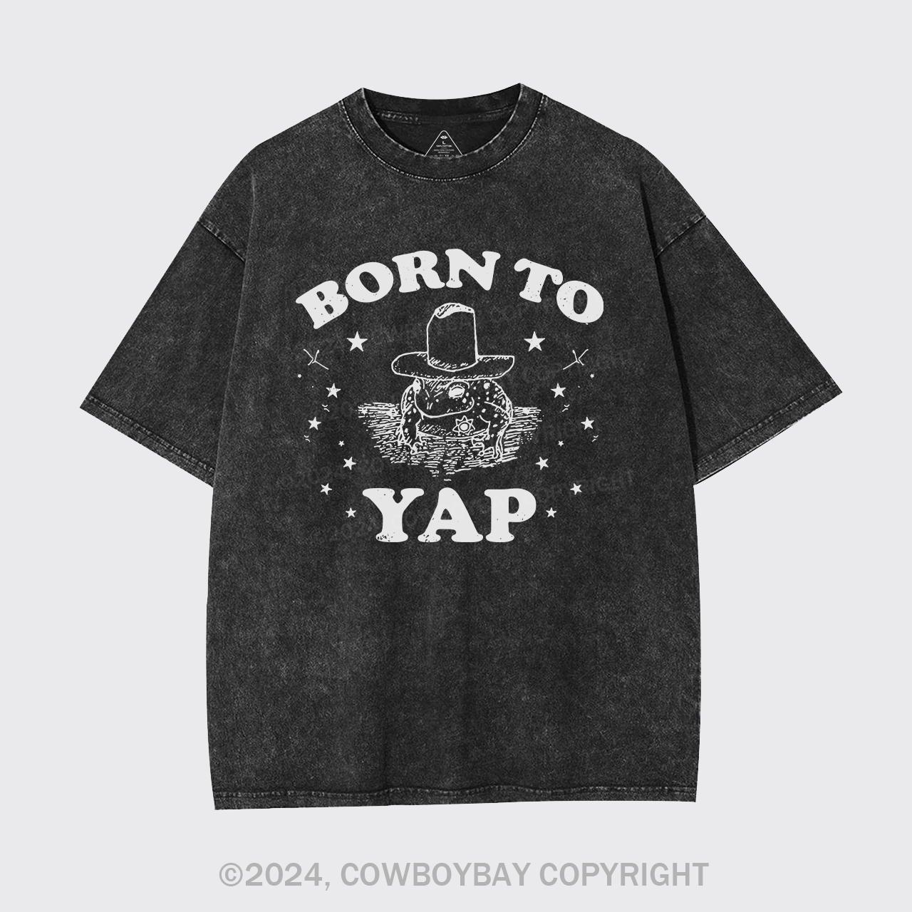Born To Yap Garment-dye Tees