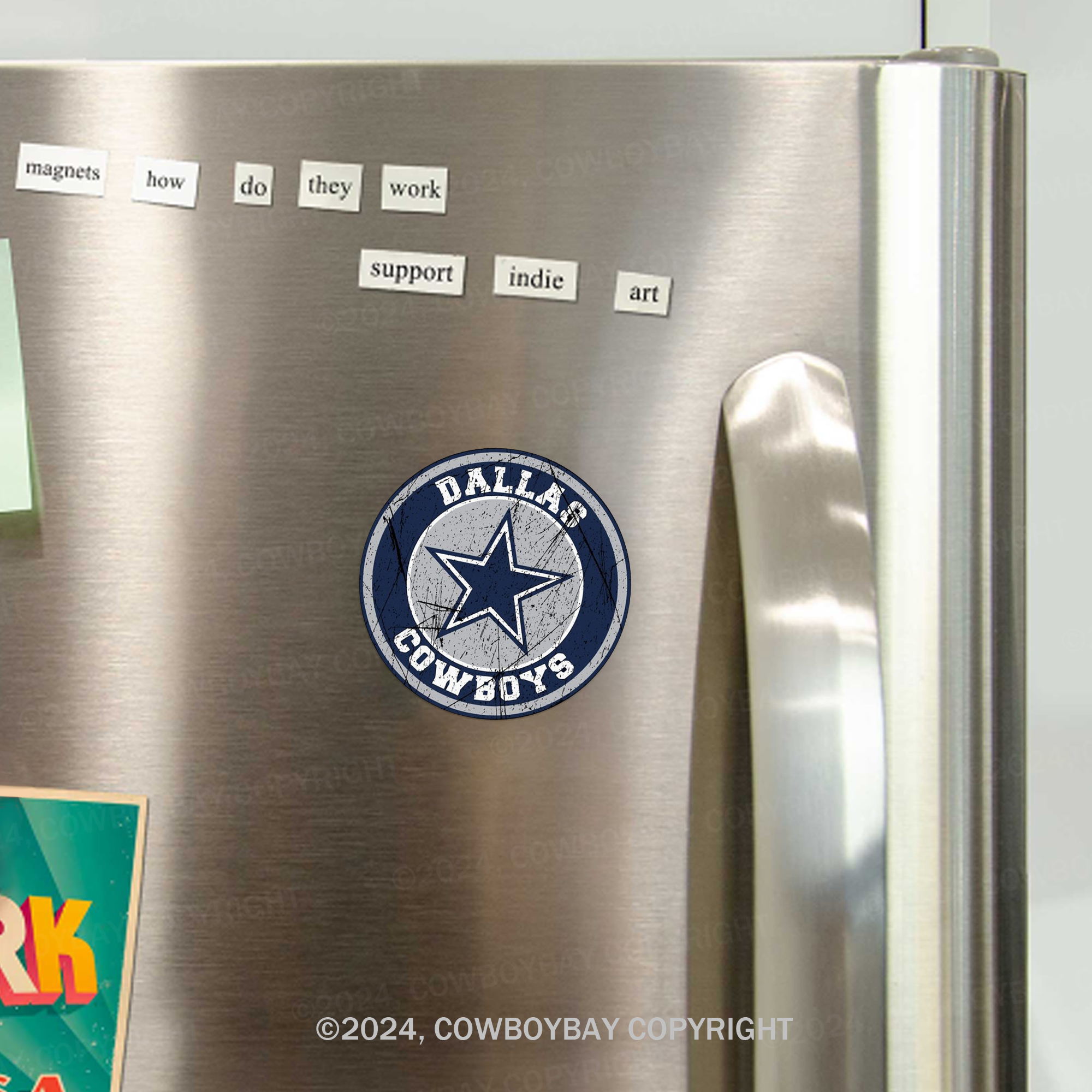 Cowboys Fridge Magnet