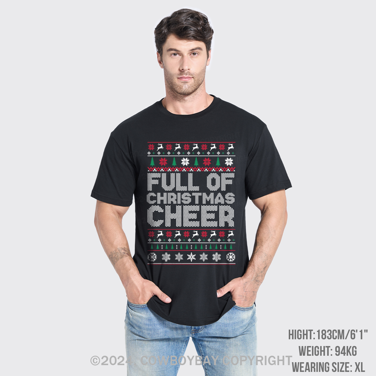 Full Of Christmas Cheer T-Shirts