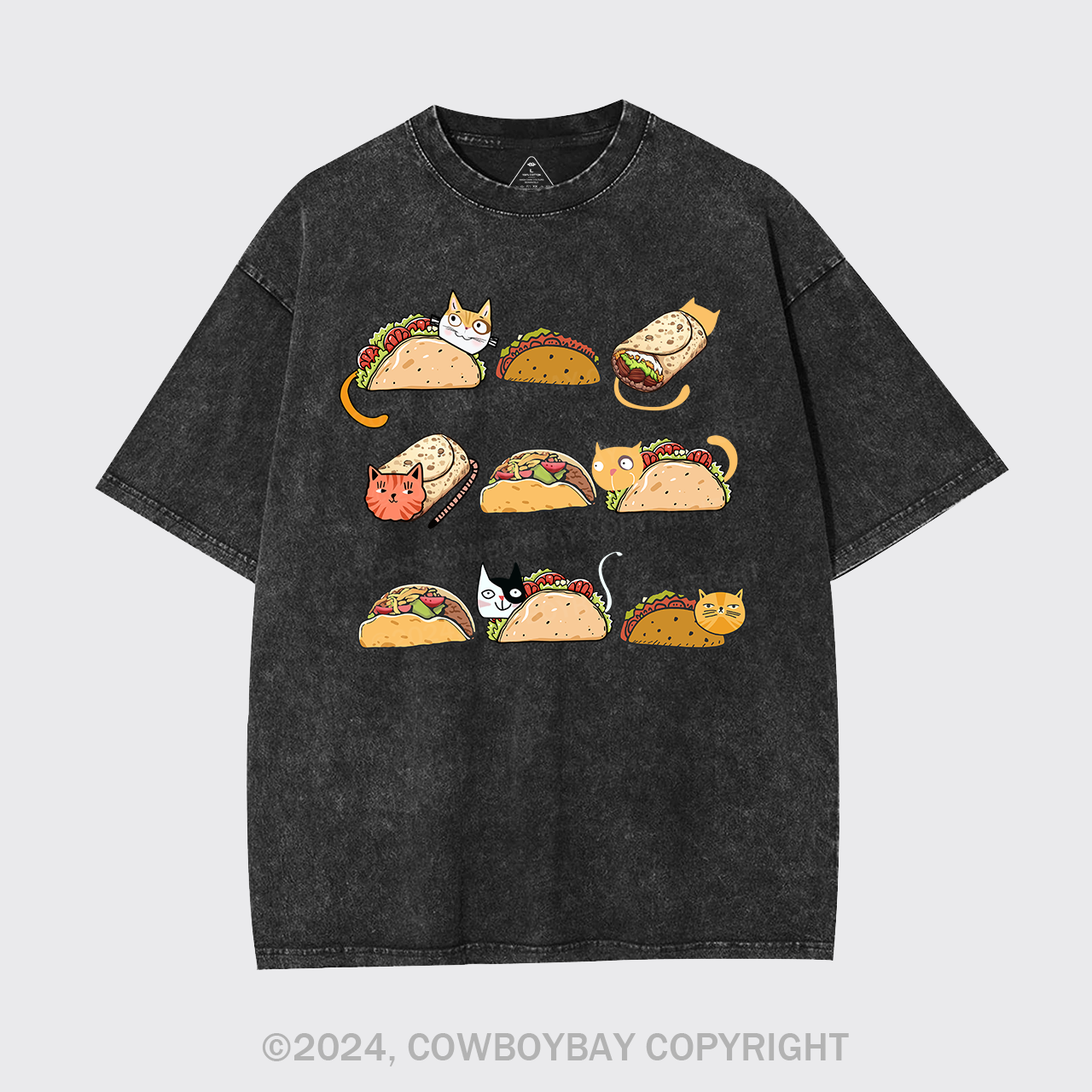 Taco Cat Garment-dye Tees