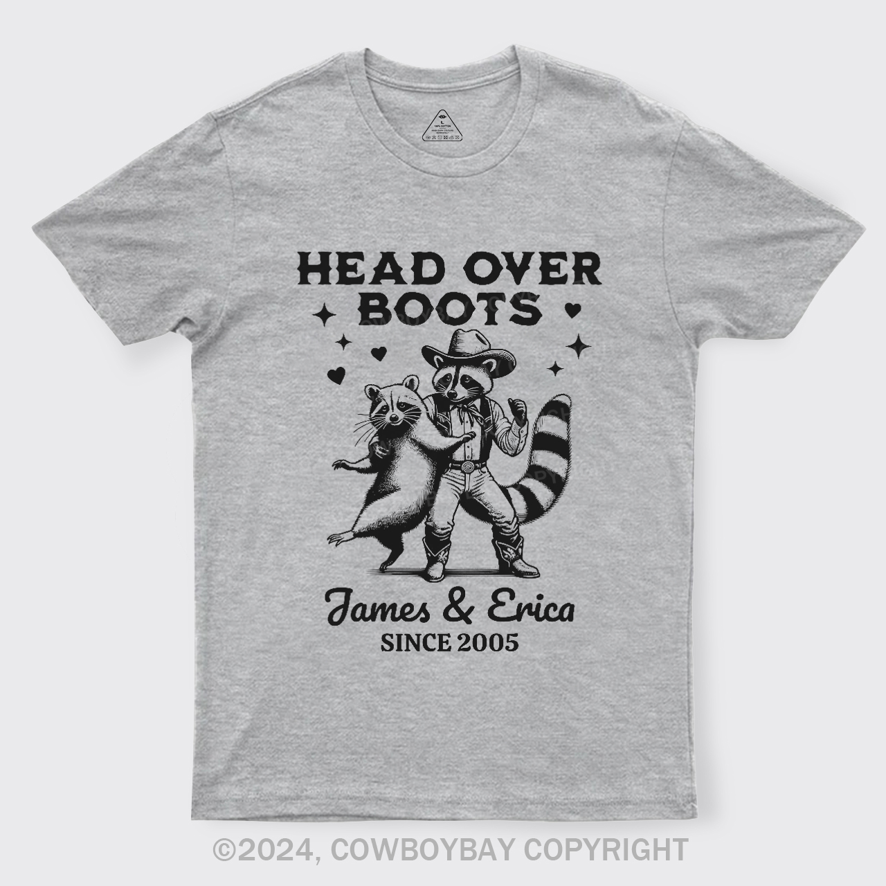 Head Over Boots Couples T-Shirts