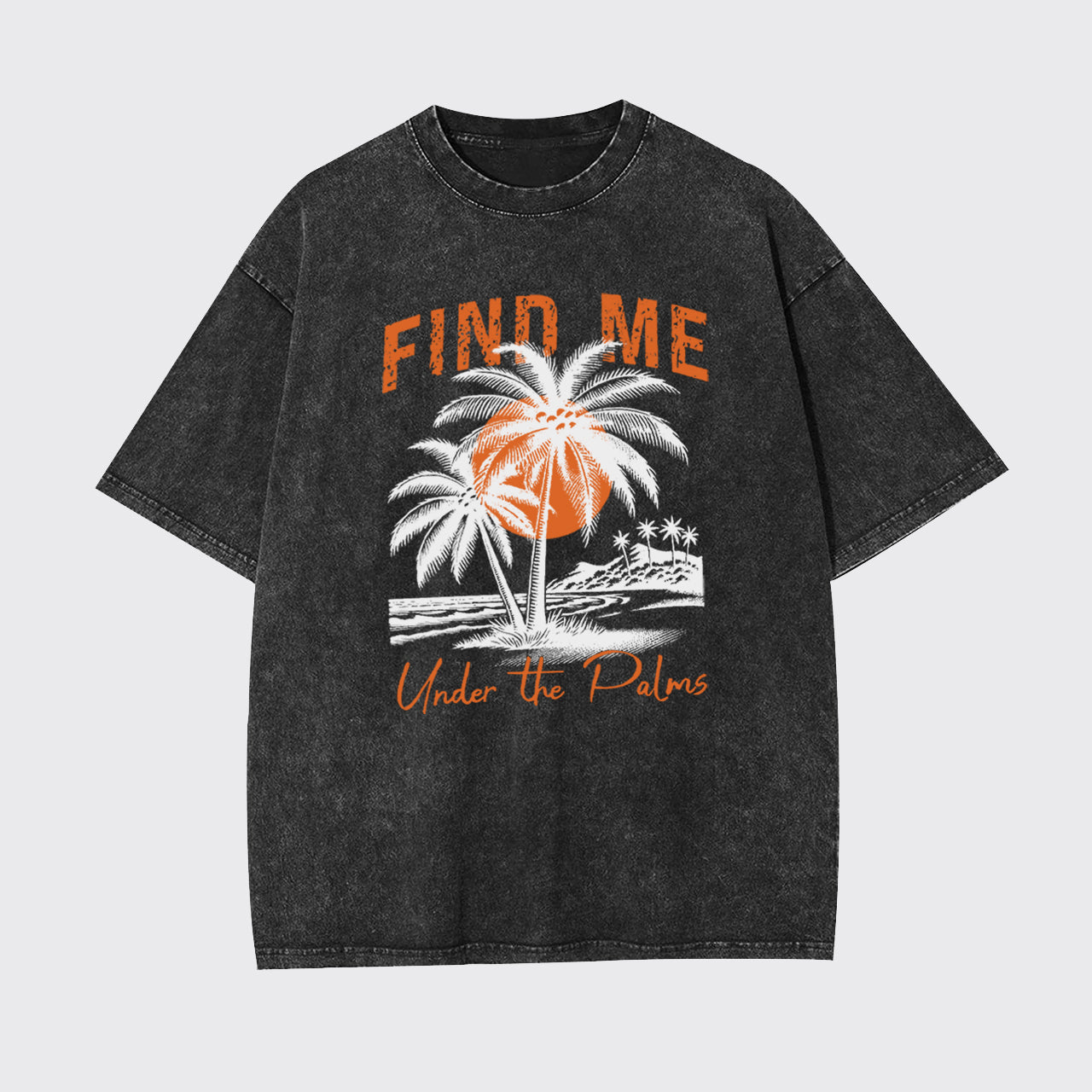 Beach Summer Tropical Garment-dye Tees