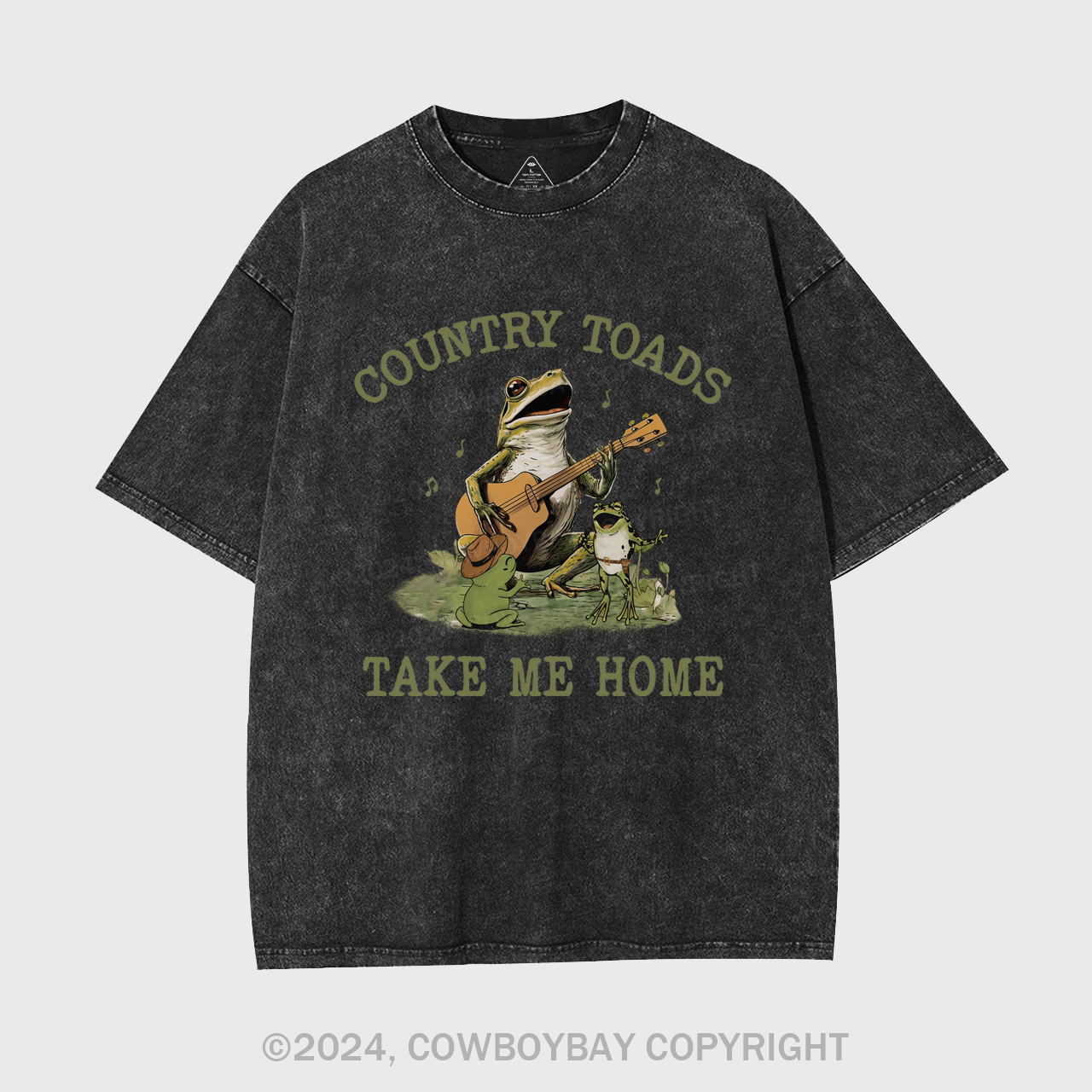 Country Roads Take Me Home Garment-dye Tees