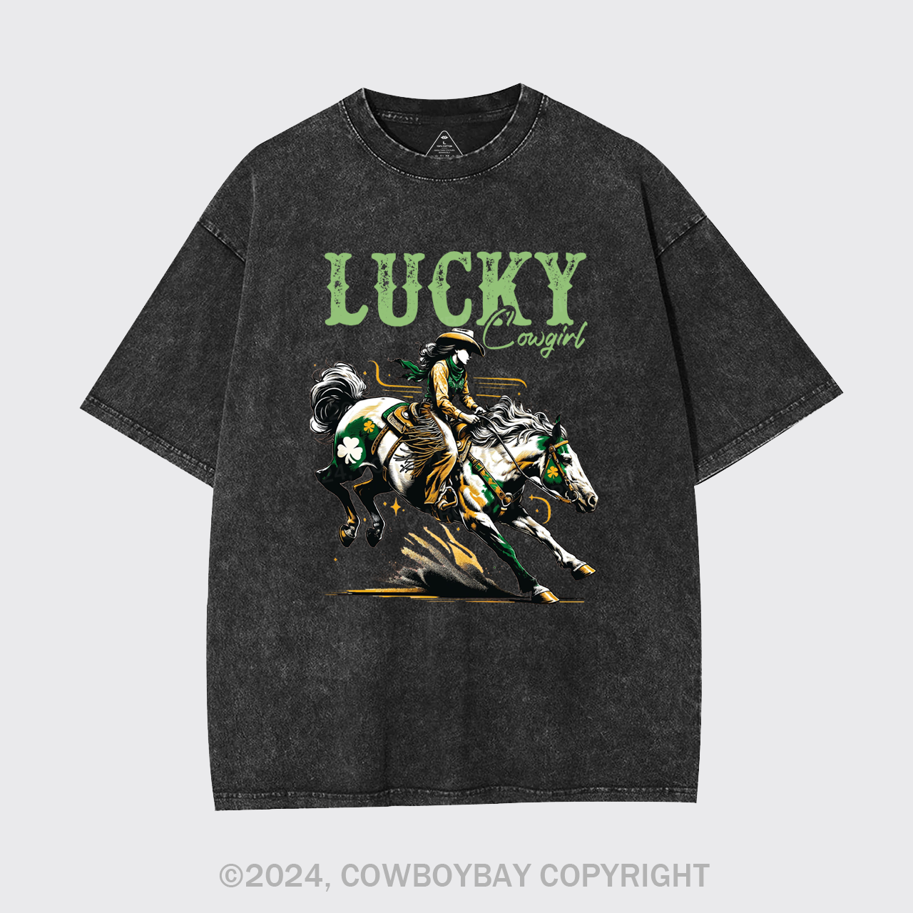 Lucky Cowgirl Garment-dye Tees