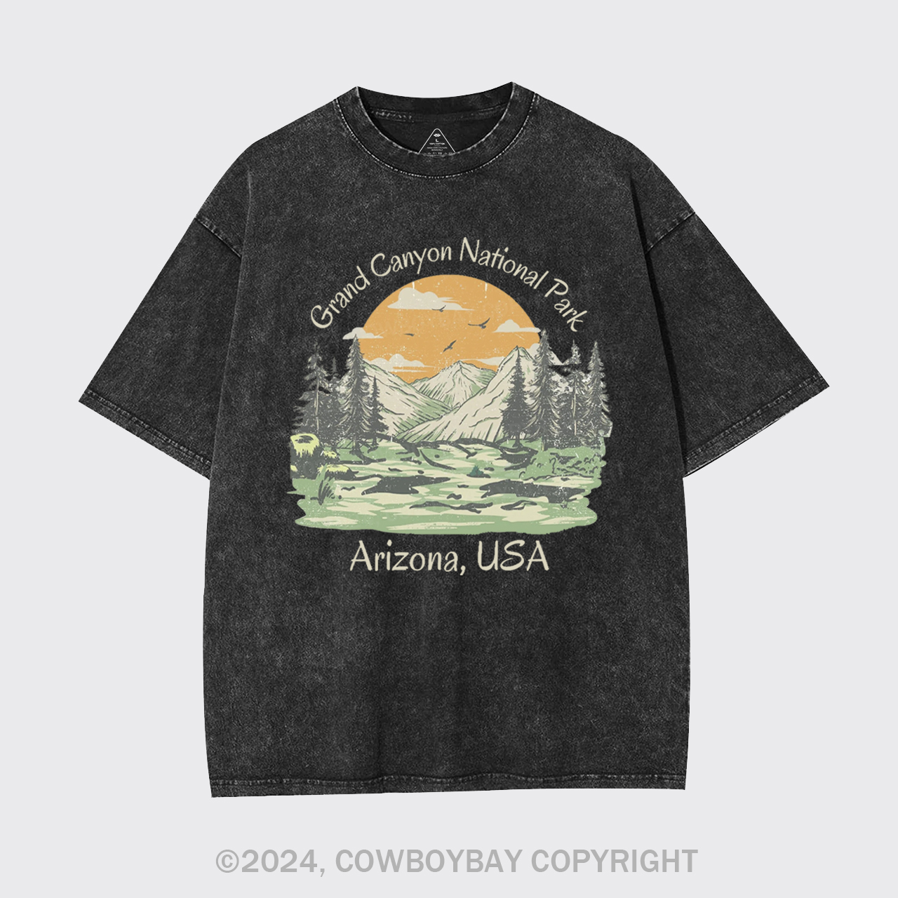 Grand Canyon National Park Garment-dye Tees