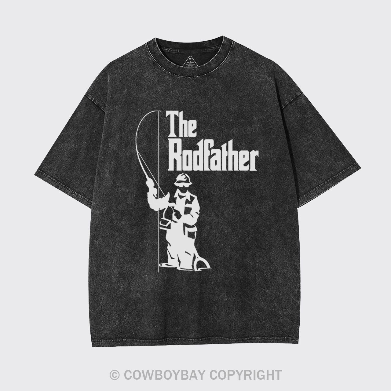 The Rodfather Fishing Garment-dye Tees