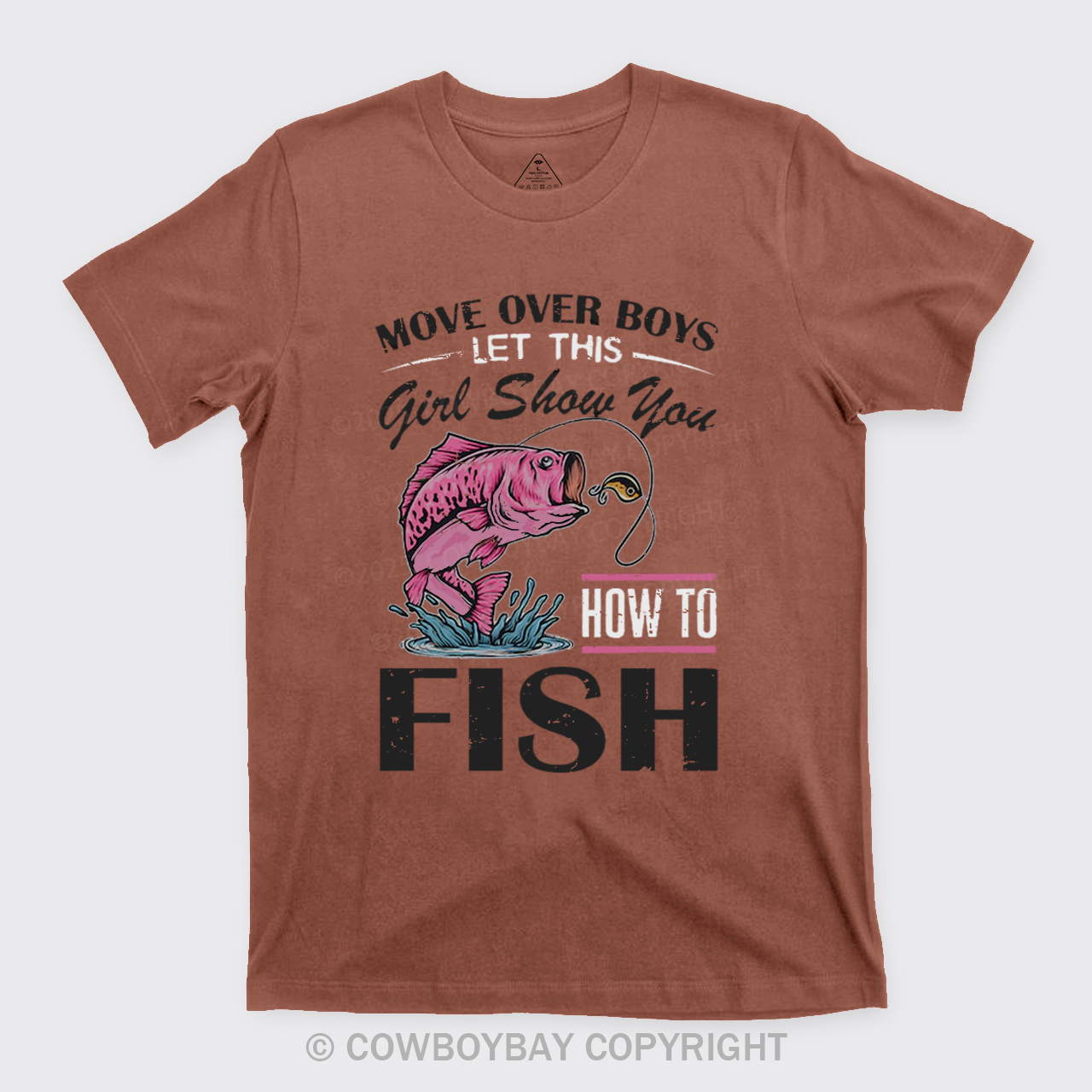 Move Over Boys Fishing T-Shirts