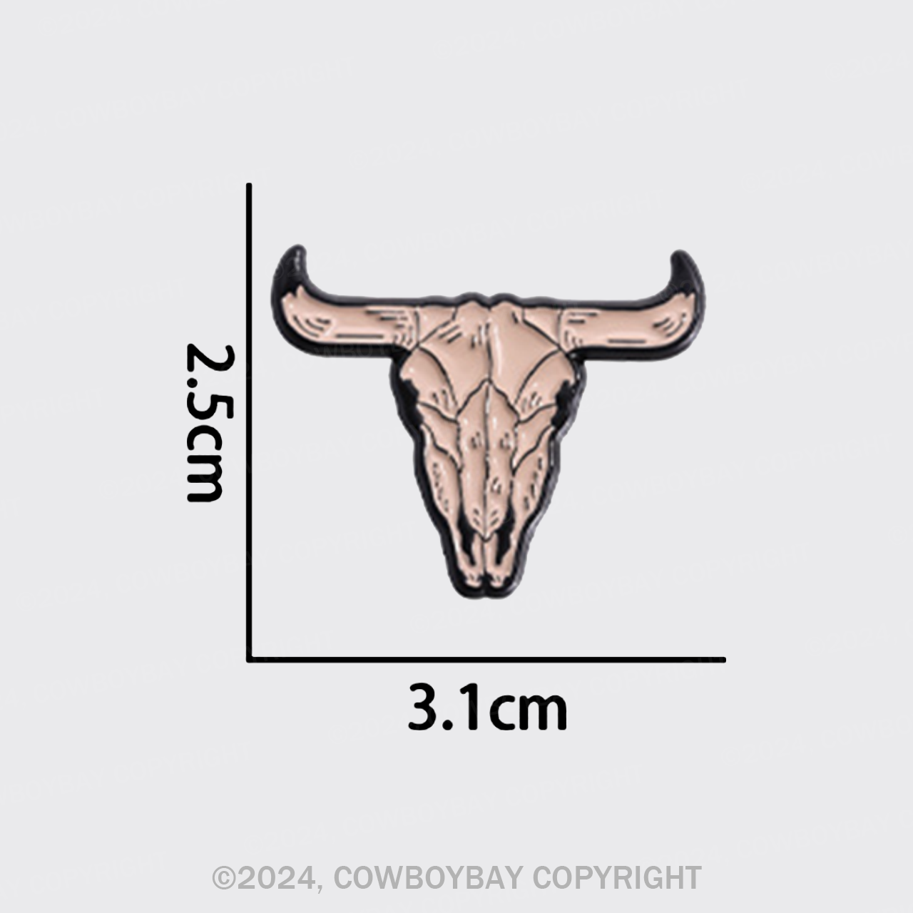 Creative Western Cowboy_Cowboybay Pin